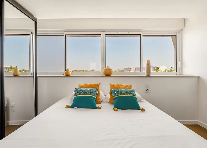 Apartamento Linstant Bleu Vista Al Mar Lujo Y Confort En El Village Naturista *